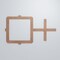 Ekena Millwork Large Carlisle Decorative Fretwork Wood Wall Panels, Wood (Paint Grade), 40 7/8"W x 23 3/8"H x 3/8"T WALW24X24X0375CARMF - alternate 6